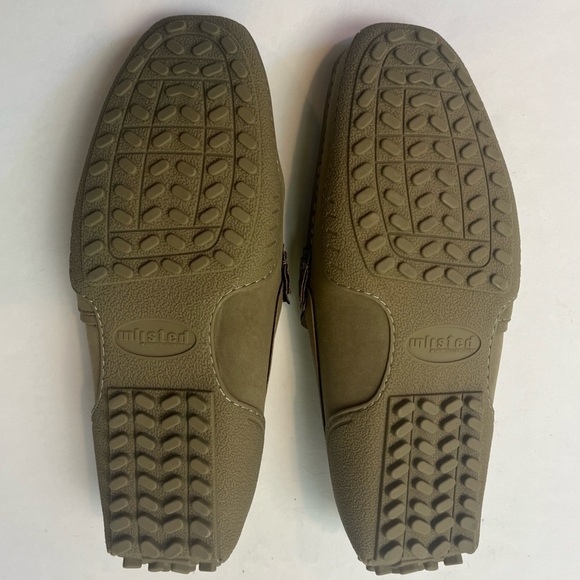 UNLISTED by KENNETH COLE Wister Belt Driver Faux Suede Mens Loafers Size 8 - Picture 12 of 14